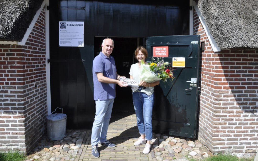 Duizendste bezoeker bij Muskee 80 Jaar.