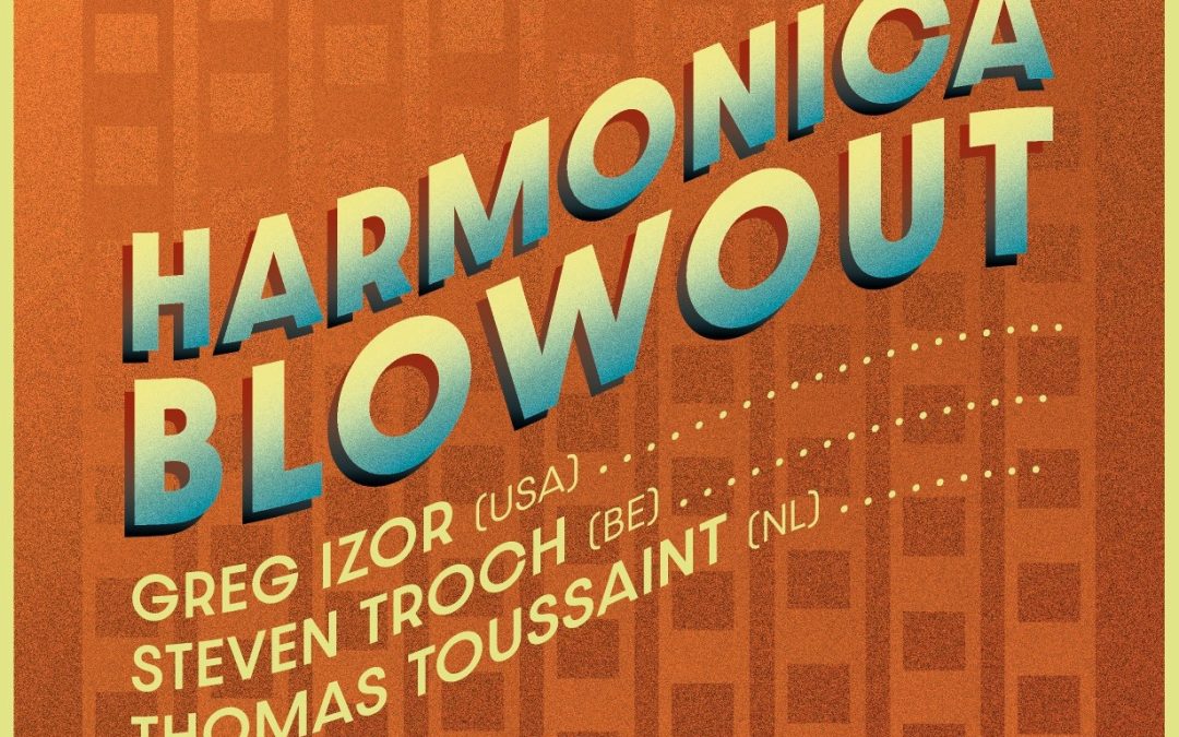 Op zondag 14 januari geeft Harmonica Blowout een concert in De Amer. Het concert begint om 14.00 uur.