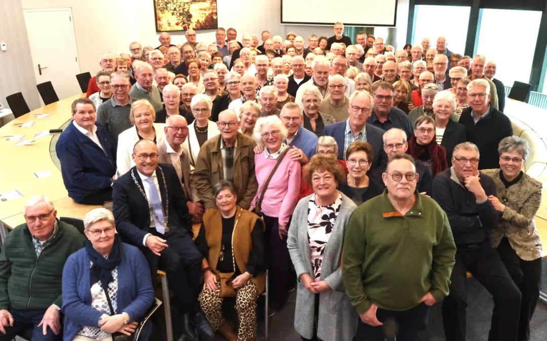 Gemeente Aa en Hunze ontvangt 66 gouden bruidsparen